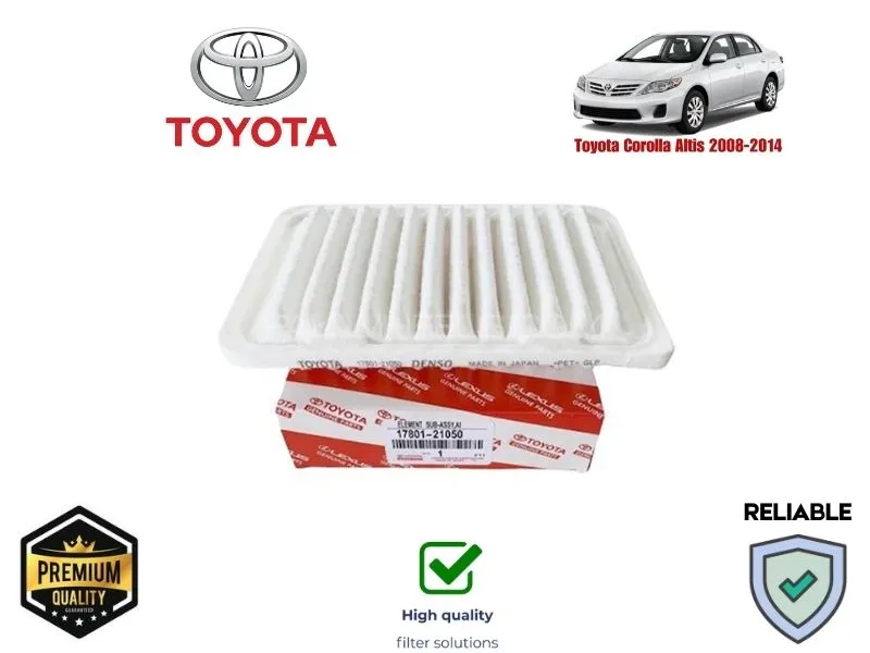 Toyota Corolla Altis 2008-2014 Air Filter Premium Quality Image-1