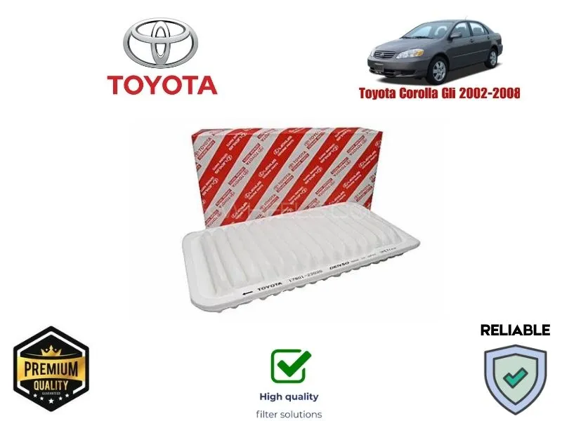 Toyota Corolla Gli 2002-2008 Air Filter Premium Quality Image-1