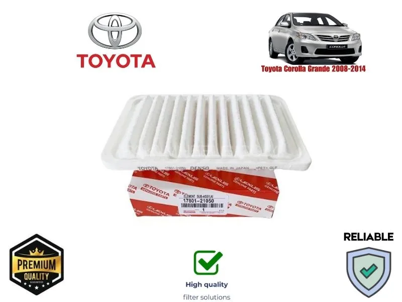 Toyota Corolla Grande 2008-2014 Air Filter Premium Quality Image-1
