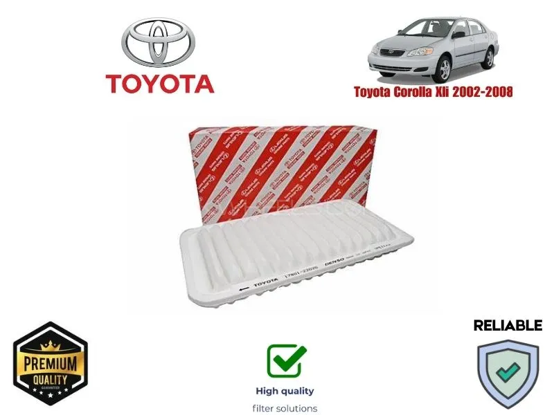 Toyota Corolla Xli 2002-2008 Air Filter Premium Quality Image-1