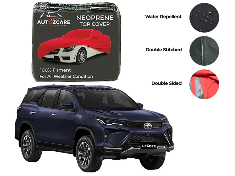 Toyota Fortuner Neoprene Top Cover Model 2017-2025 Image-1