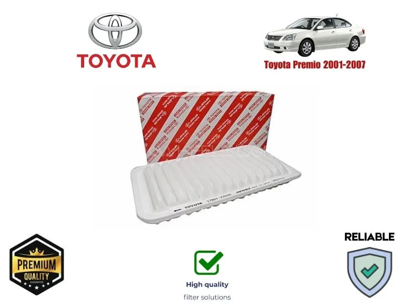 Toyota Premio 2001-2007 Air Filter Premium Quality Image-1