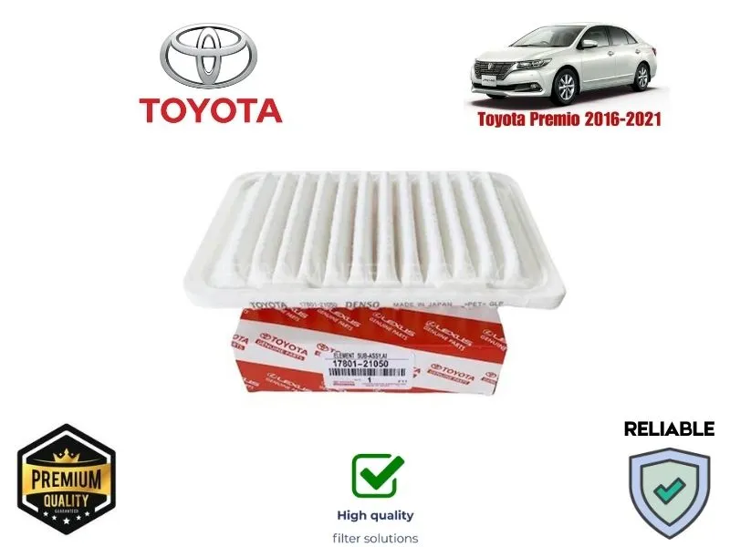 Toyota Premio 2016-2021 Air Filter Premium Quality Image-1