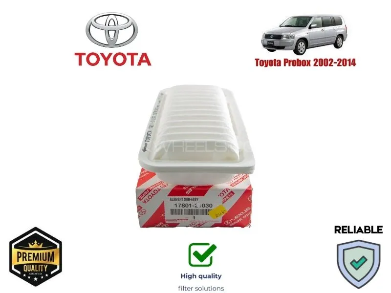 Toyota Probox 2002-2014 Air Filter Premium Quality Image-1