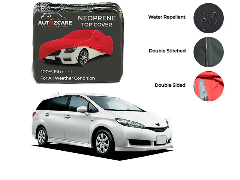 Toyota Wish Neoprene Top Cover - Model 2009-2018 Image-1