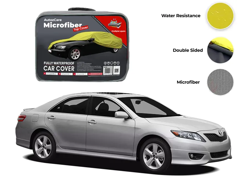 Toyota Camry Microfiber Car Top Cover - Model 2006-2011 Image-1