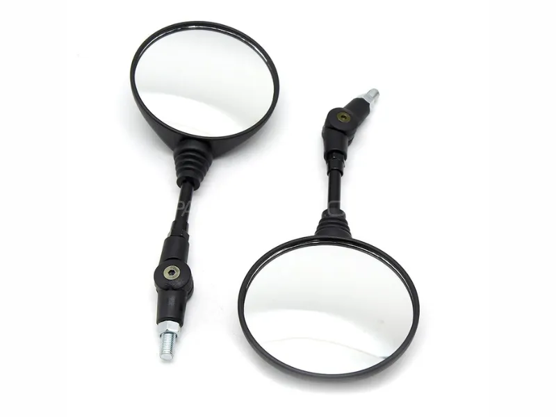 3-Point Adjustable BMW Style Bike Side Mirrors for YBRG - YBR  - YBZ - GS150SE Image-1
