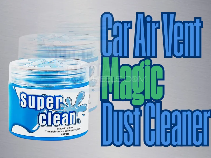 Universal Car Vent Magic Dust Cleaner, Laptop Keyboard Sliding Gel Image-1