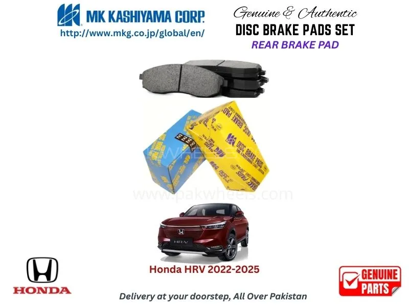 Honda H-Rv 2022-2025 Rear Brake Pads MK Japan Image-1