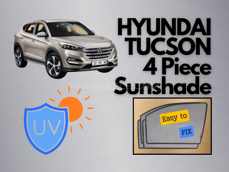 Sun Shades For HYUNDAI TUCSON 2020-2025   Image-1