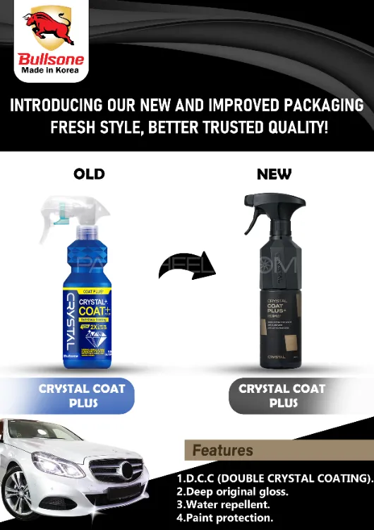 Bullsone Crystal Coat Plus 500mL Bullsone Crystal Coat Plus 500mL Image-2