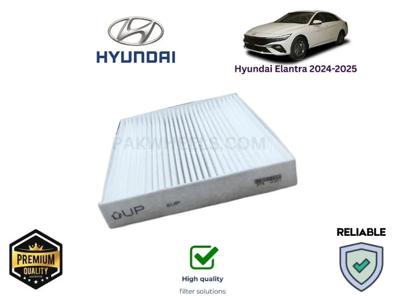 Hyundai Elentra 2024-2025 CABIN AC FILTER - PREMIUM QUALITY Image-1