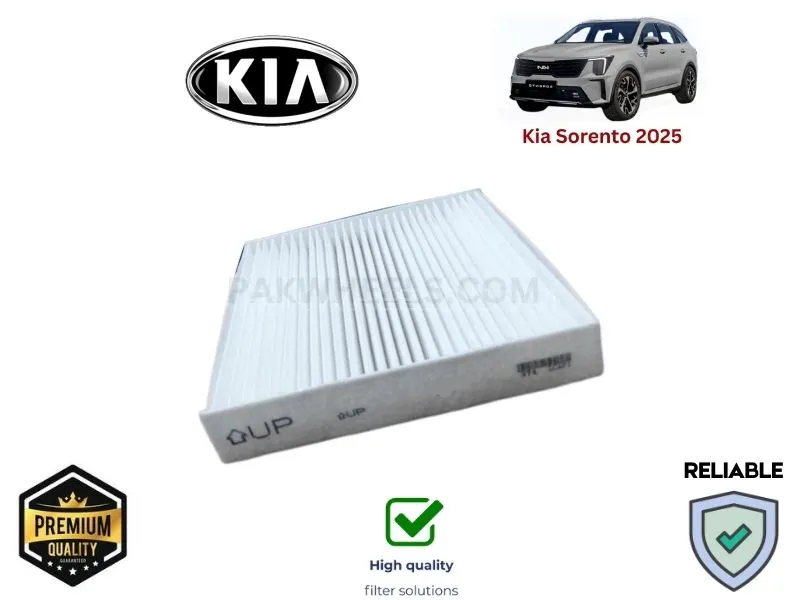 KIA Sorento 2025 CABIN AC FILTER - PREMIUM QUALITY Image-1