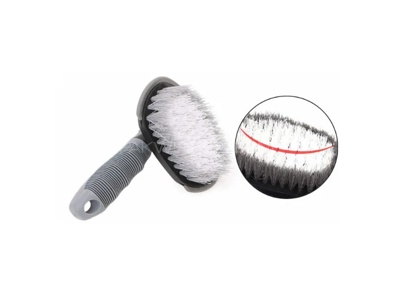 Tire Cleaning Brush – Stiff Bristle Scrubber for Deep Tire Cleaning Image-1