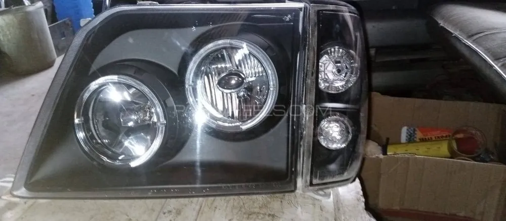 Projection Headlight Smoke Toyota Prado 1997 to 2002 model a Image-1