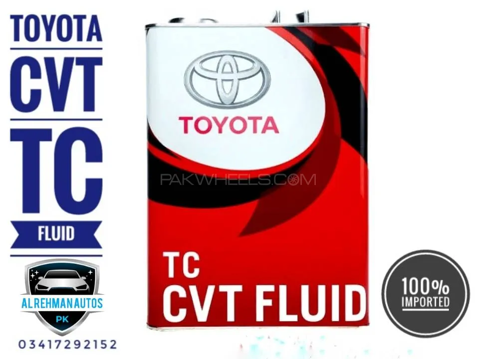 TOYOTA CVTF TC TRANSMISSION OIL 4LTRE (IMPORTED) Image-1