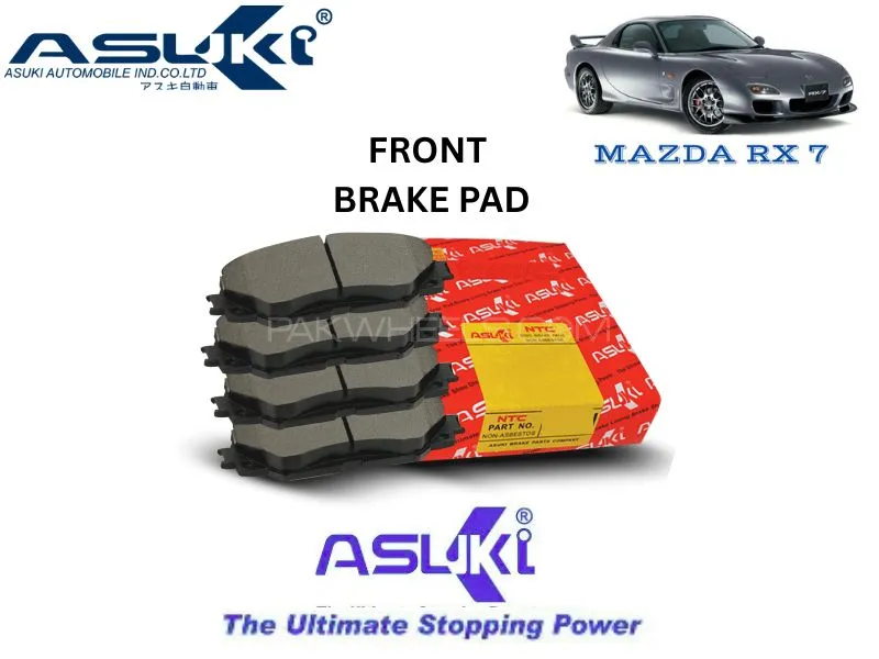 Mazda RX 7 Front Brake Pads Asuki Image-1