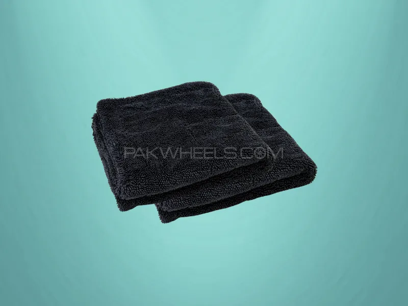 Double-Sided Twisted Loop Microfiber Towel – 40x40cm (Pack of 2) Image-1