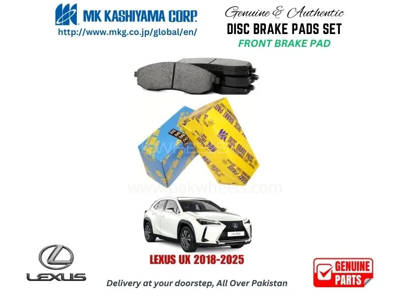 Lexus UX 2018-2025 FRONT BRAKE PADS MK JAPAN Image-1