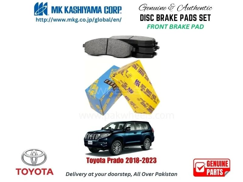 Toyota Prado 2018-2023 FRONT BRAKE PADS MK JAPAN Image-1