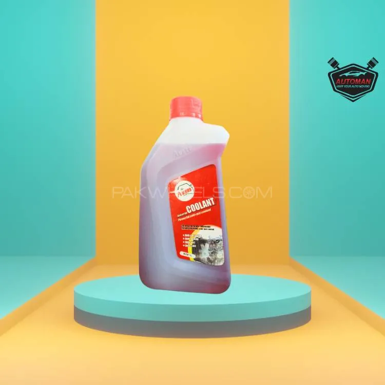 1L Red Concentrated Engine Coolant/Antifreeze Image-1