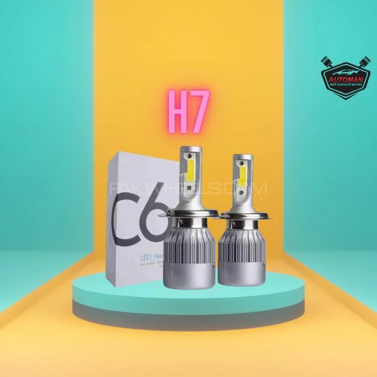C6 LED Headlight Bulb 36W 3800LM – H7 Bulb  Image-1