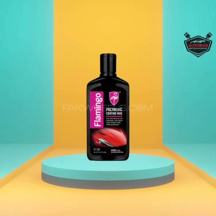 "Flamingo Polymeric Coating Wax – Ultimate Gloss & Protection for Your Car" Image-1