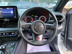 Toyota Yaris GR 1.6 ltr
Model: 2022
Mileage: 30,000 km
Unregistered 
Fresh Import 
 
*6 Speed Manual Transmission
*Inline 3 cylinder IC-turbo 
*Full Time 4WD
*Original Toyota Entertainment 
*JBL Sound System

Calling and Visiting Hours

Monday to Saturday 

11:00 AM to 7:00 PM