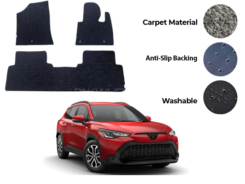 Toyota Corolla Cross Carpet  5Pcs - Model 2020-2025 Image-1