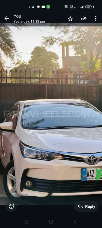 Toyota Corolla 2016 for Sale in Islamabad Image-1