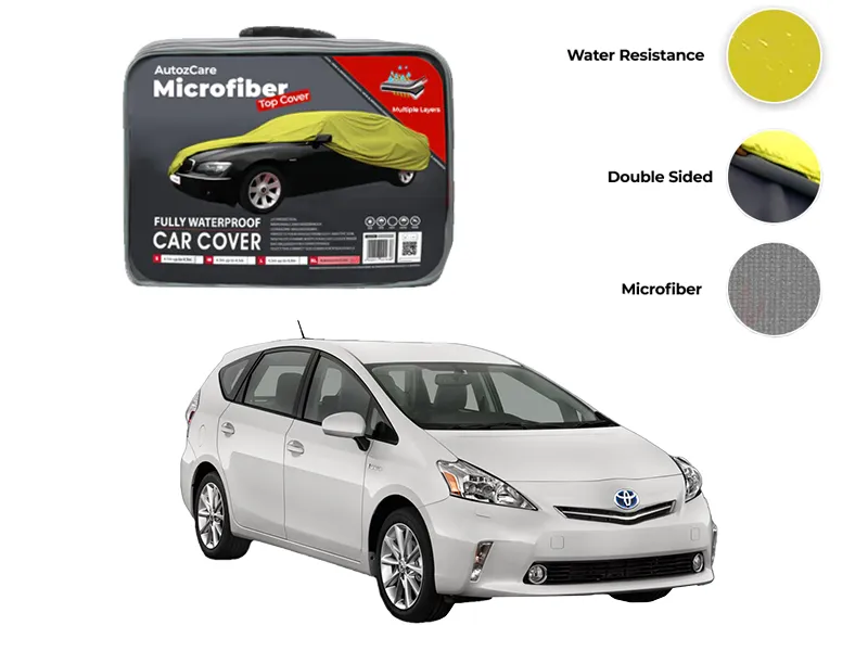 Toyota Prius Microfiber Car Top Cover - Model 2009-2015 Image-1