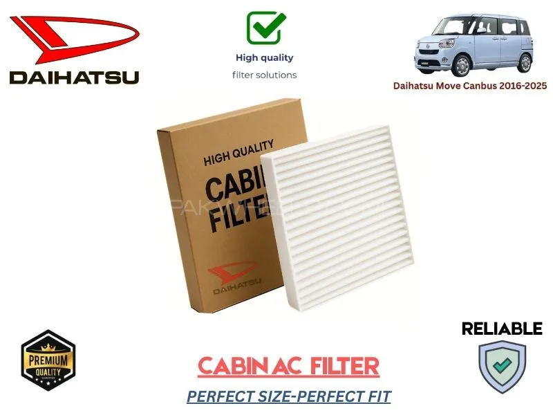 Daihatsu Move Canbus 2016-2025 HIGH QUALITY CABIN FILTER Image-1