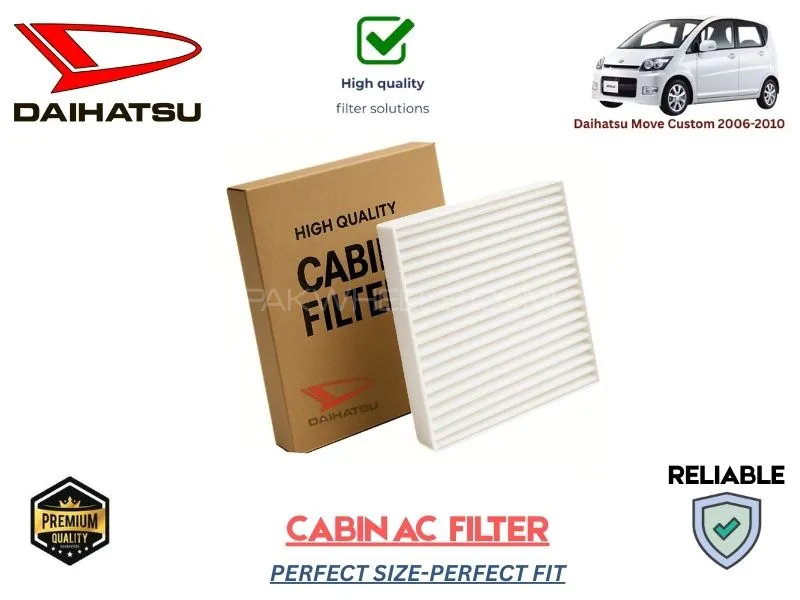 Daihatsu Move Custom 2006-2010 HIGH QUALITY CABIN FILTER Image-1