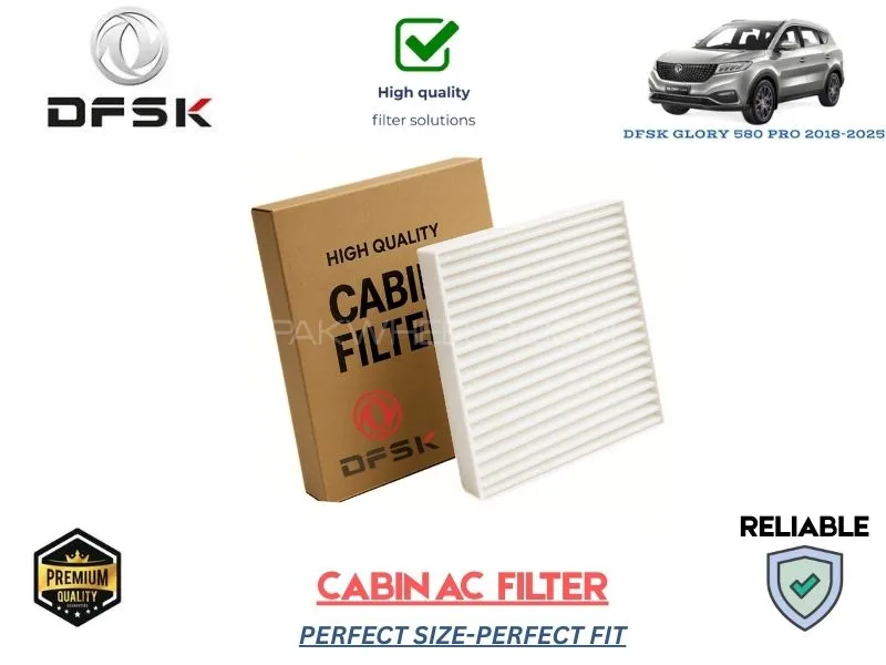 DFSK Glory 580 Pro 2018-2025 HIGH QUALITY CABIN FILTER Image-1
