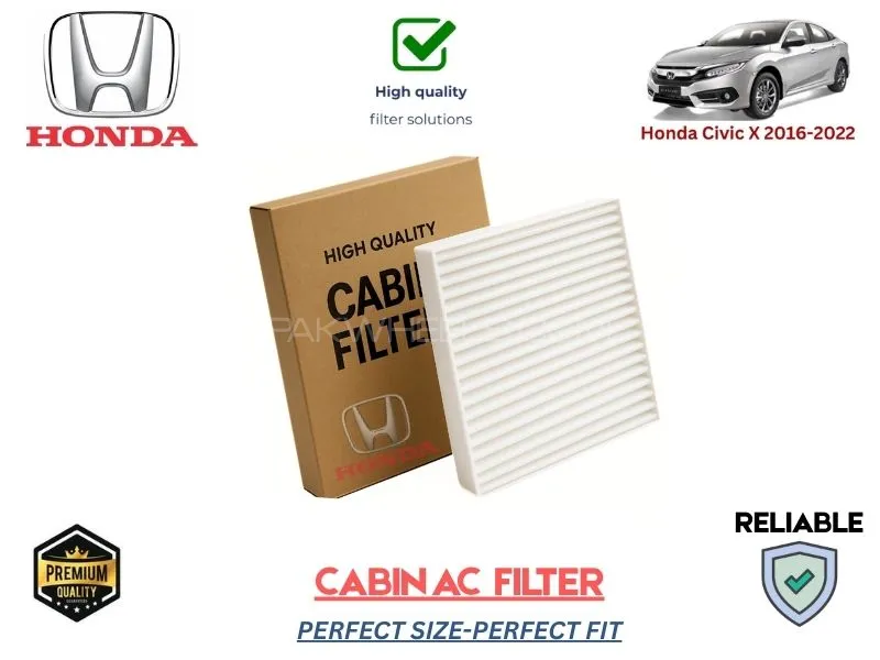 Honda Civic X 2016-2022 HIGH QUALITY CABIN FILTER Image-1