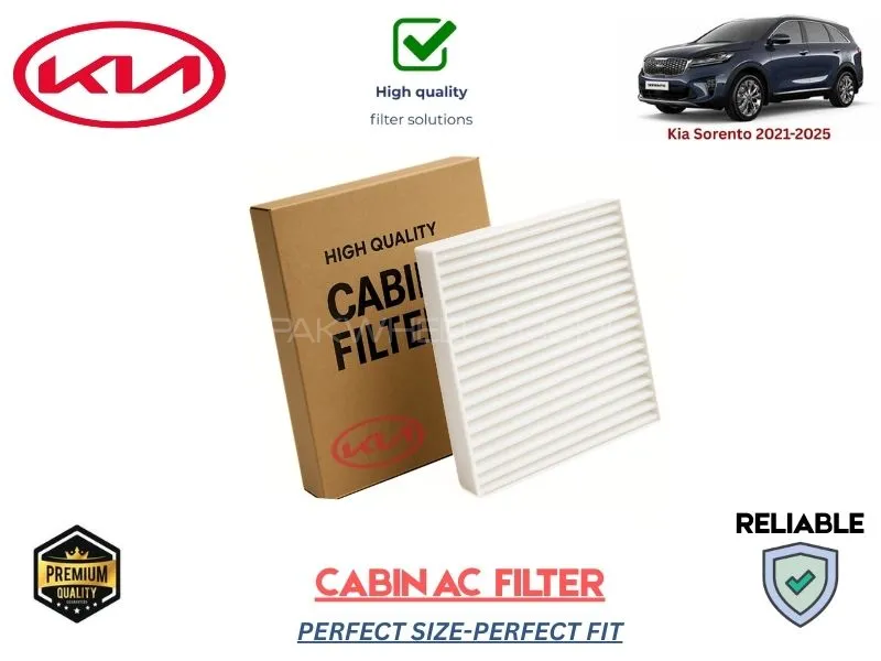 KIA Sorento 2021-2025 HIGH QUALITY CABIN FILTER Image-1