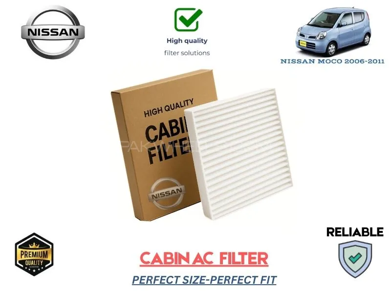 Nissan Moco 2006-2011 HIGH QUALITY CABIN FILTER Image-1