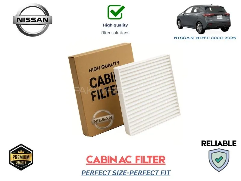 Nissan Note 2020-2025 HIGH QUALITY CABIN FILTER Image-1