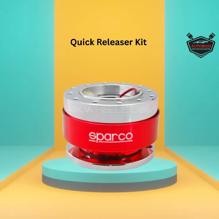 Red Color Quick Releaser Kit – Fast & Easy Release Mechanism for Emergency Use" Image-1