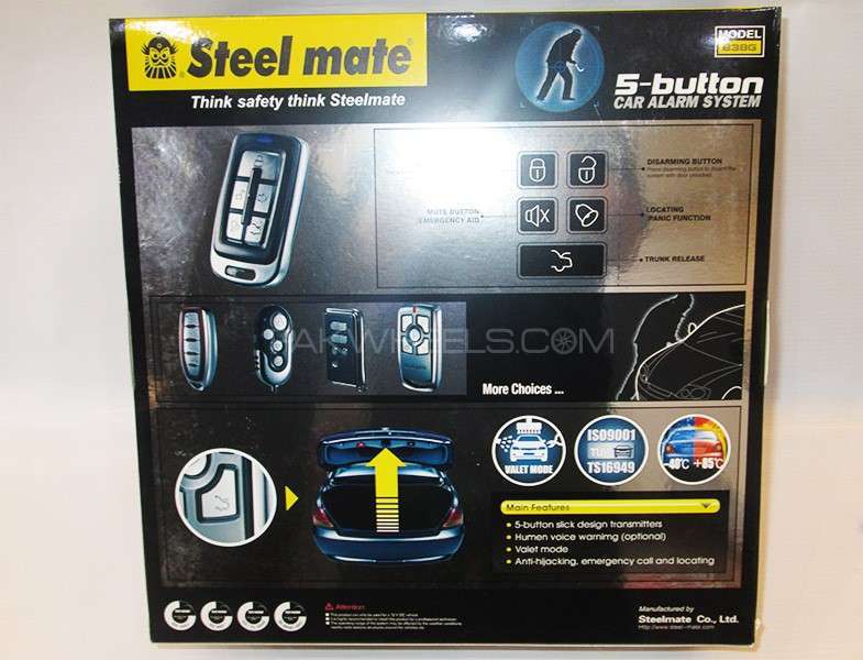 Car Alarm System Steel Mate 838G Car Alarm System Steel Mate 838G Image-2