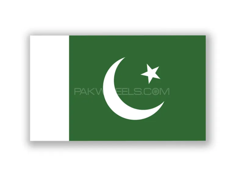 Personalized (PAKISTAN FLAG) Car/Bike Decal  Image-1