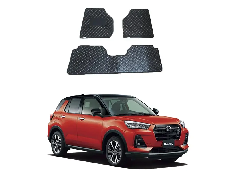Daihatsu Rocky 7D Floor Mats (Flat Style) - Model 2019-2025 Image-1