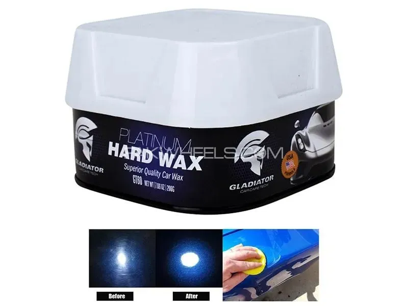 Gladiator Platinum Hard Wax GT60 - 200g | Car Wax Polish Image-1