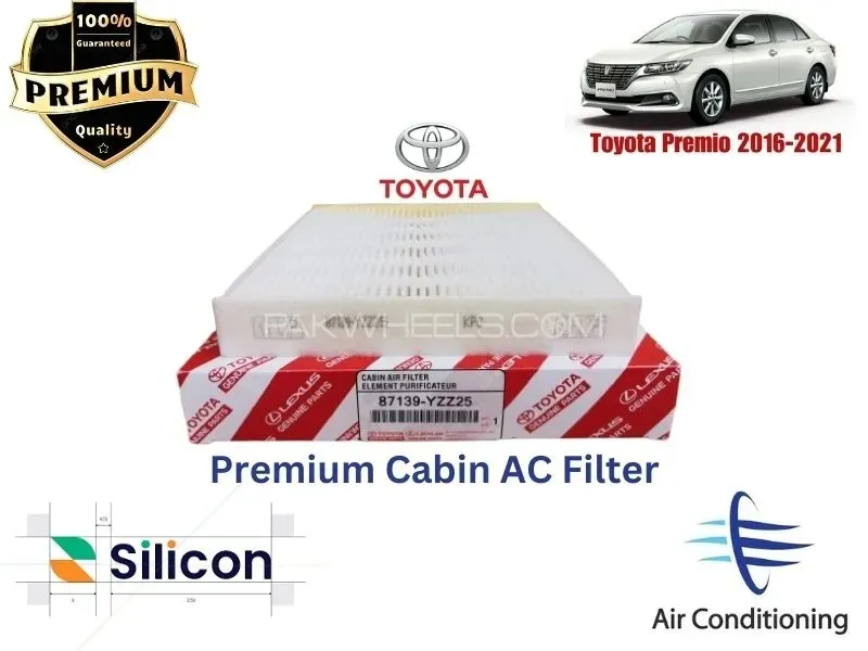 Toyota Premio 2016-2021 Premium Quality Cabin Filter - Imported Image-1