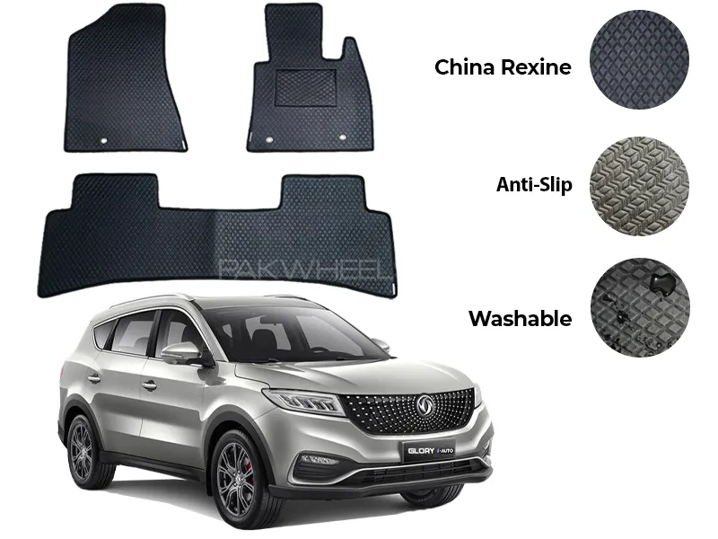 DFSK Glory 580 Pro China Rexine Floor Mat 5PCS - Model 2018-2025 Image-1