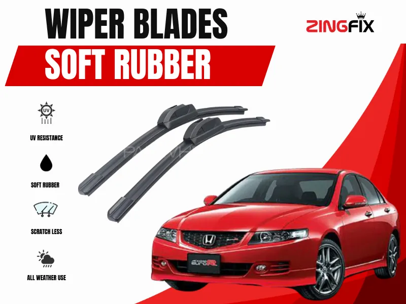 Zingfix Soft Rubber Wiper Blade for Honda Accord CL7 / CL9  Image-1