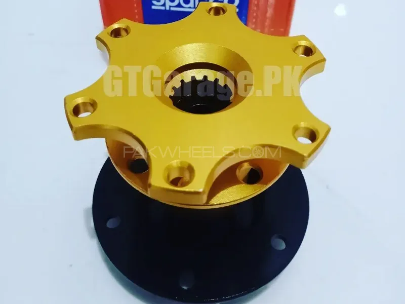 Steering Quick Release Hub Golden  Image-1