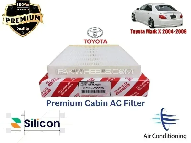 Toyota Mark X 2004-2009 Premium Quality Cabin Filter - Imported Image-1