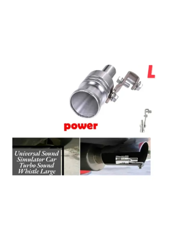Universal Sound Simulator Car Turbo Sound Whistle Large Size for 2100 to 4000 CC Cars Image-1