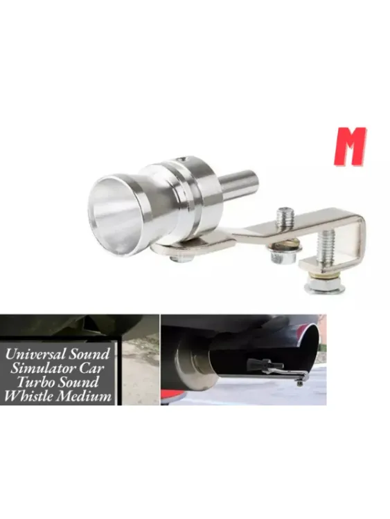 Universal Sound Simulator Car Turbo Sound Whistle Medium Size for 1100 to 2000 CC Cars Image-1